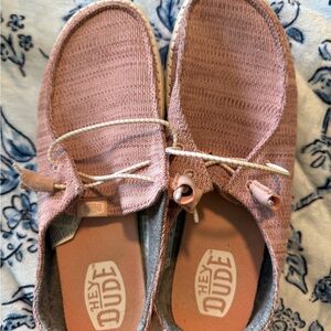 Hey Dude Blush Loafers